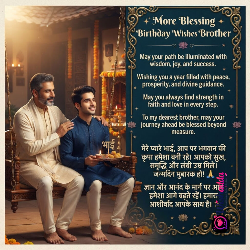Birthday Wishes for Brother 
