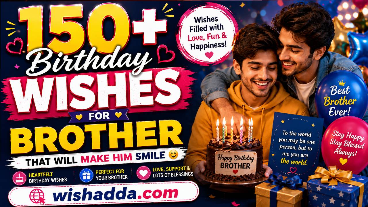 Birthday Wishes for Brother