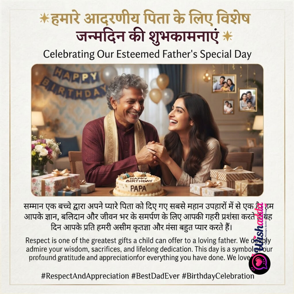 Birthday Wishes for Father 