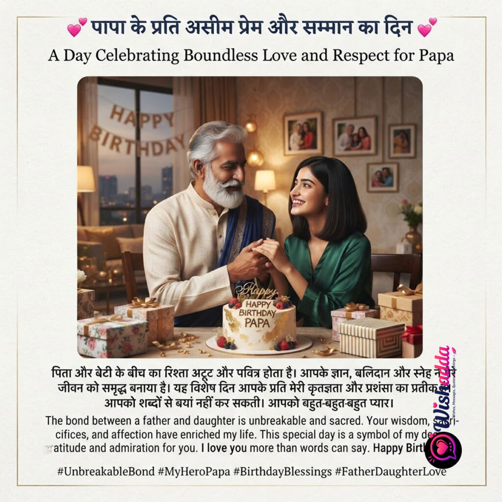Birthday Wishes for Father 
