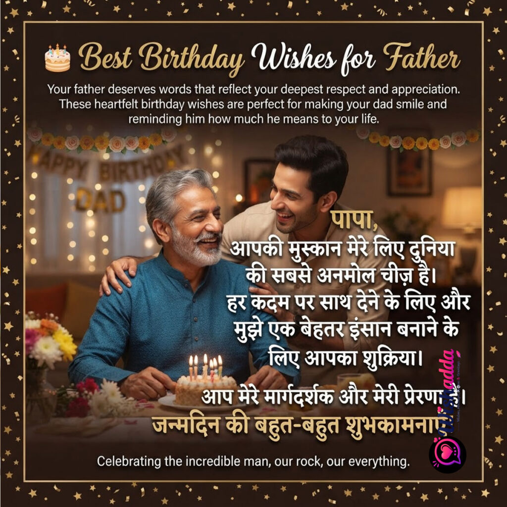 Birthday Wishes for Father  