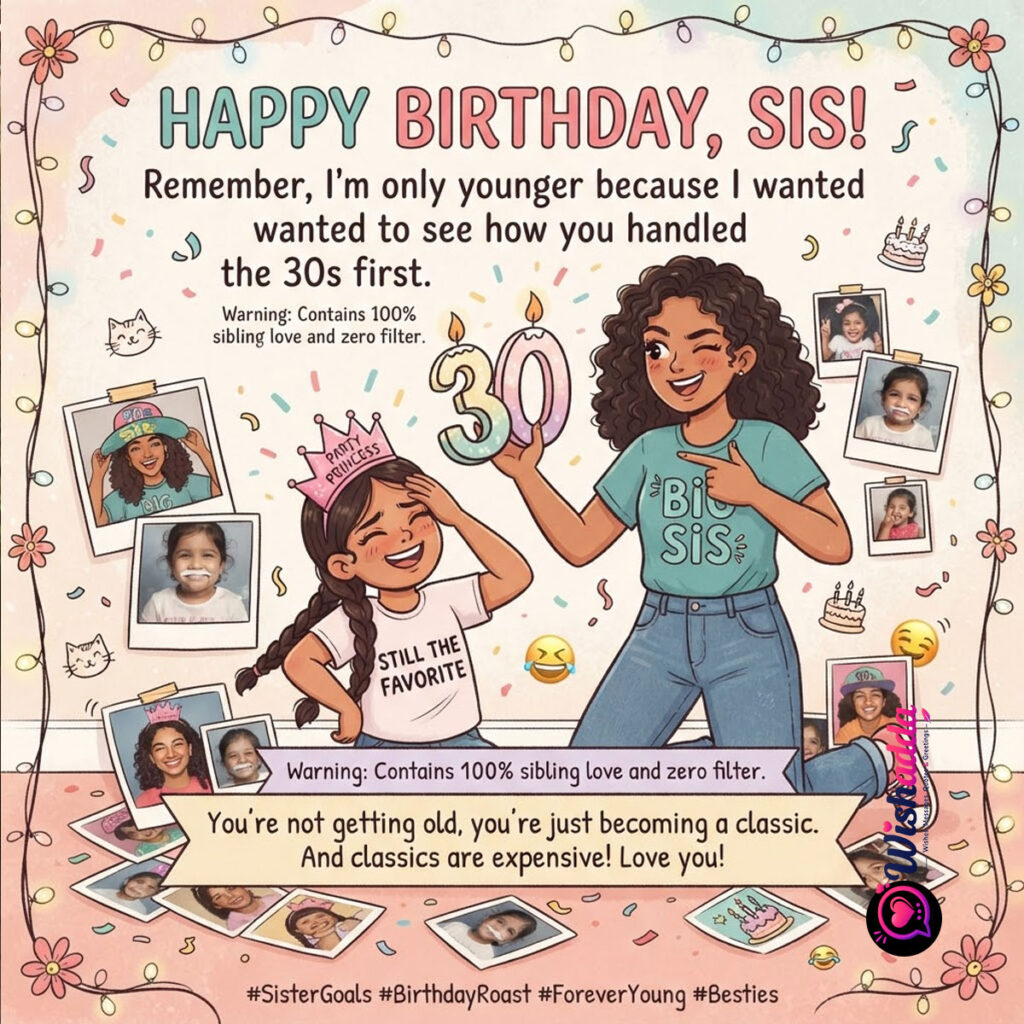 Birthday Wishes for Sister 