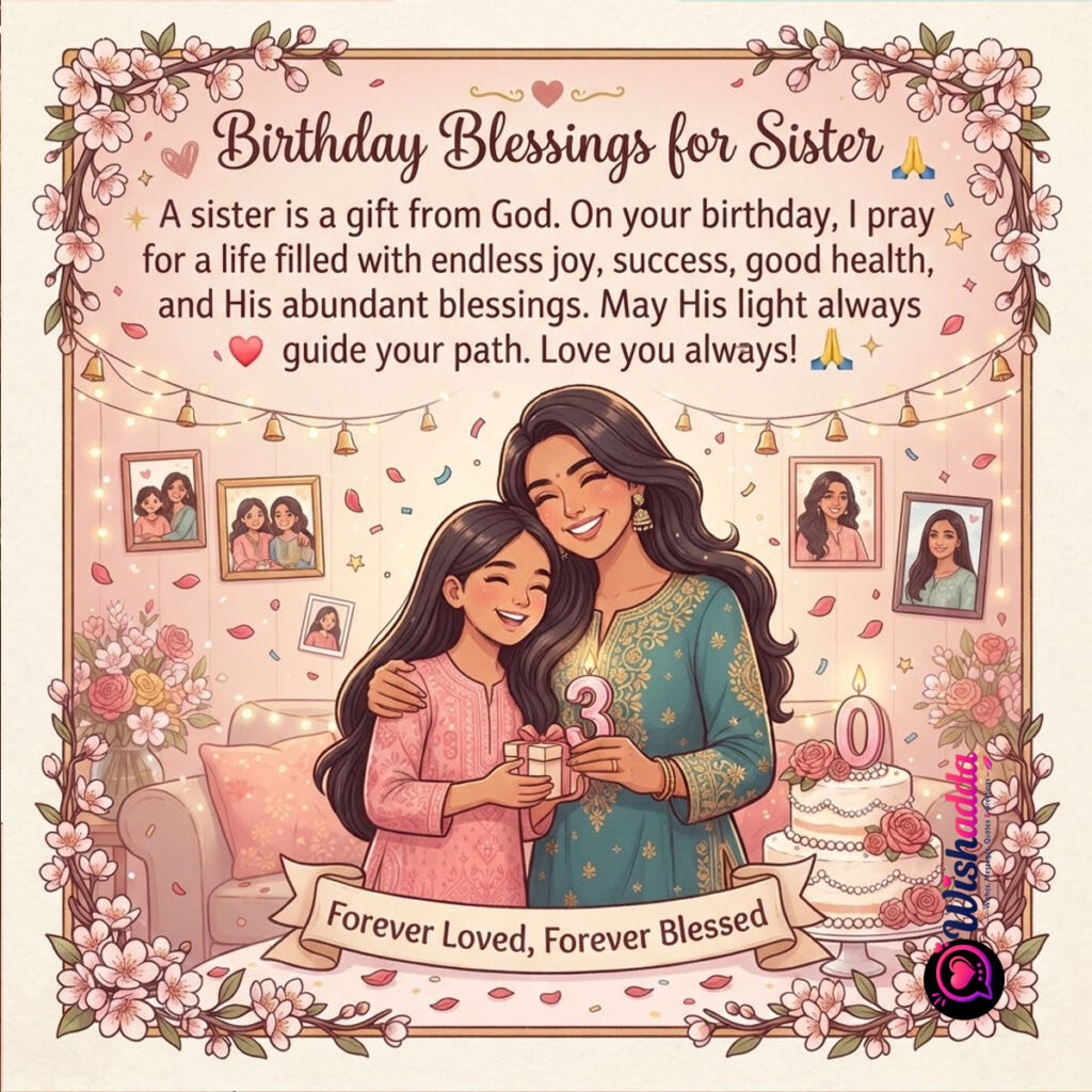 Birthday Wishes for Sister 