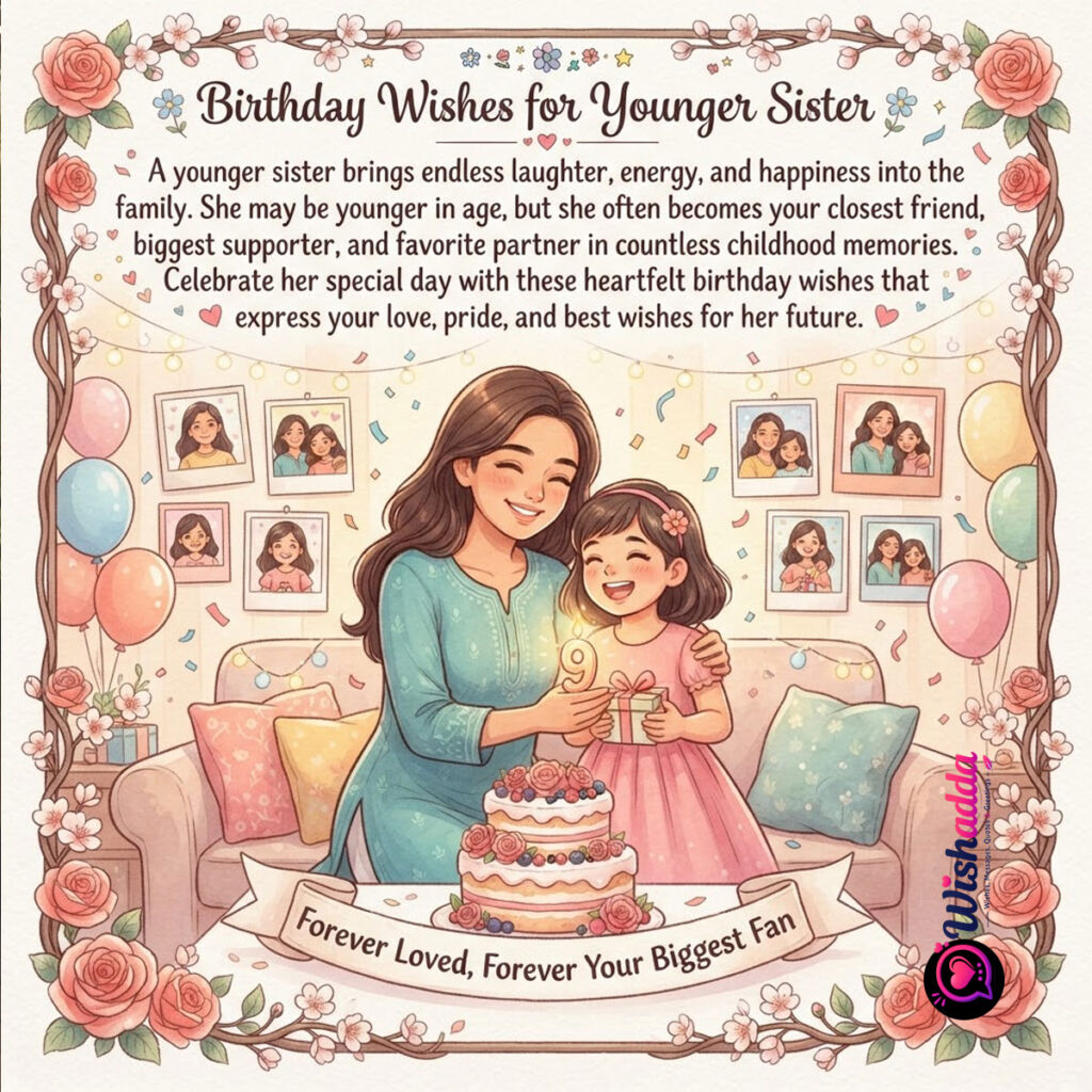 Birthday Wishes for Sister 