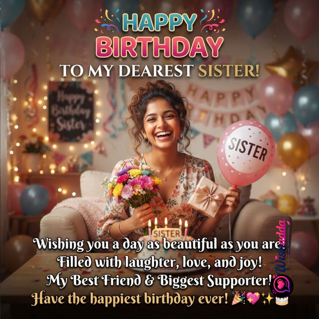 Birthday Wishes for Sister 
