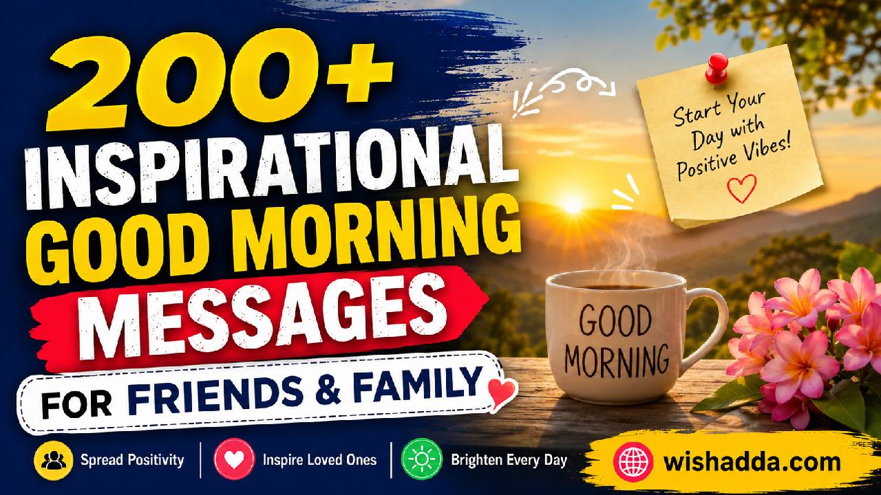 Inspirational Good Morning Messages for Friends and Family