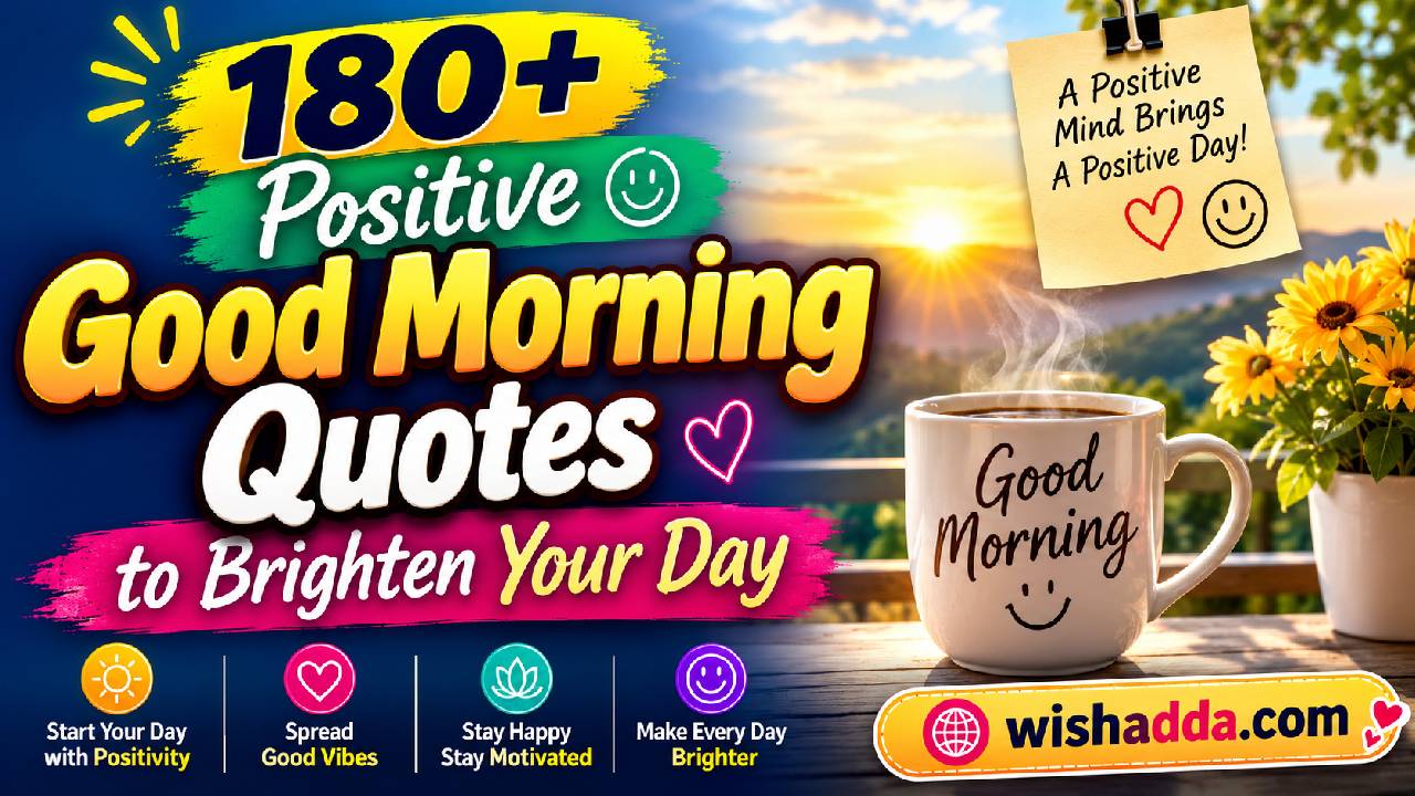 Positive Good Morning Quotes
