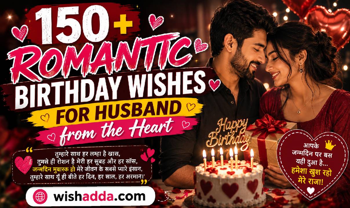 Romantic Birthday Wishes for Husband