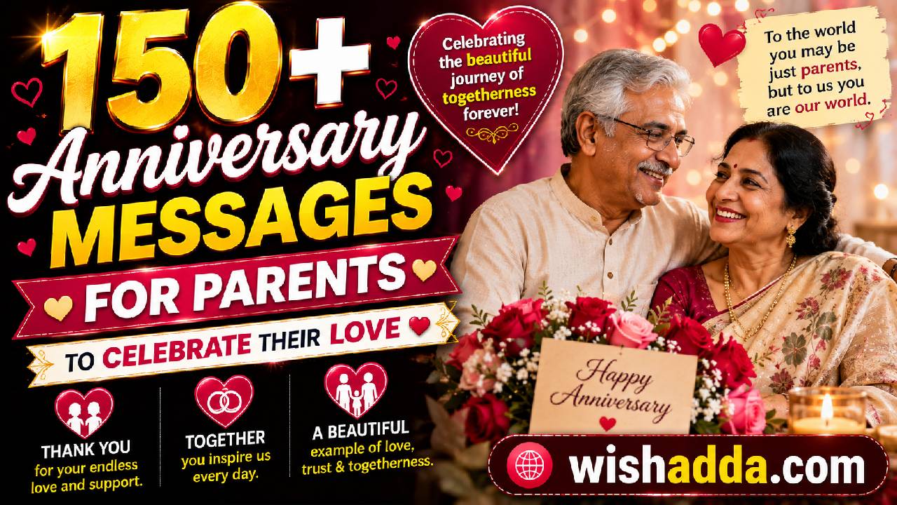 Anniversary Messages for Parents